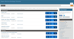 Desktop Screenshot of forum.opensourceecology.org