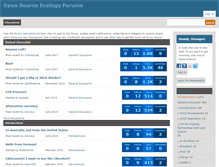 Tablet Screenshot of forum.opensourceecology.org